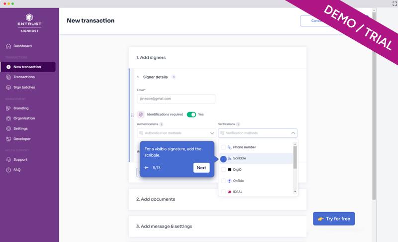 Digital Signing as a Service